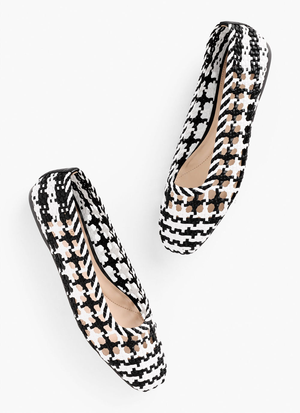 SLOANE WOVEN BALLET FLATS | Talbots on sale