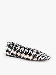 SLOANE WOVEN BALLET FLATS | Talbots on sale