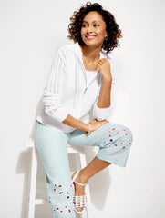 FLOATING GEO STONES CONVERTIBLE NECKLACE | Talbots US