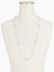 FLOATING GEO STONES CONVERTIBLE NECKLACE | Talbots US