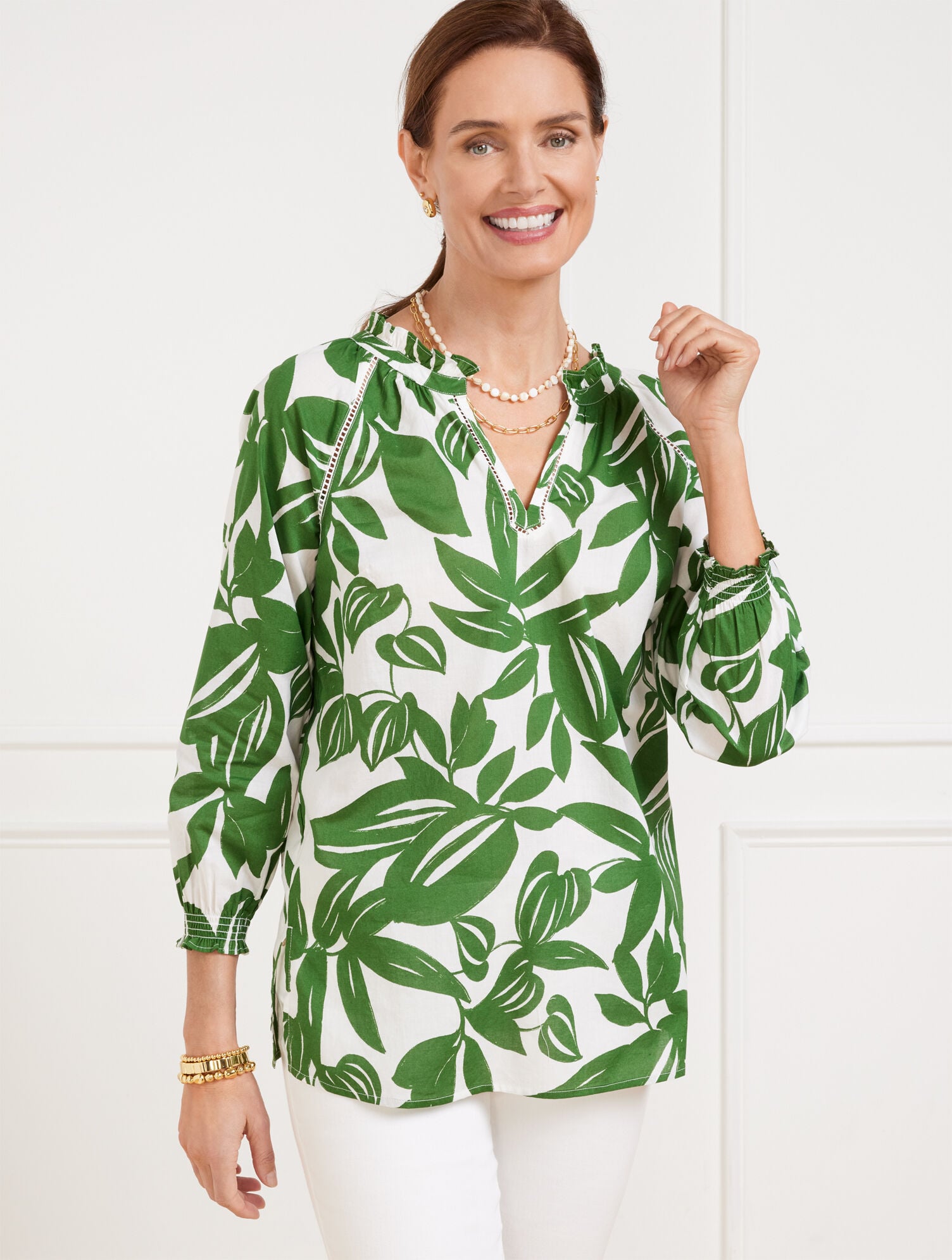 BOTANICAL PARADISE TUNIC | Talbots for sale