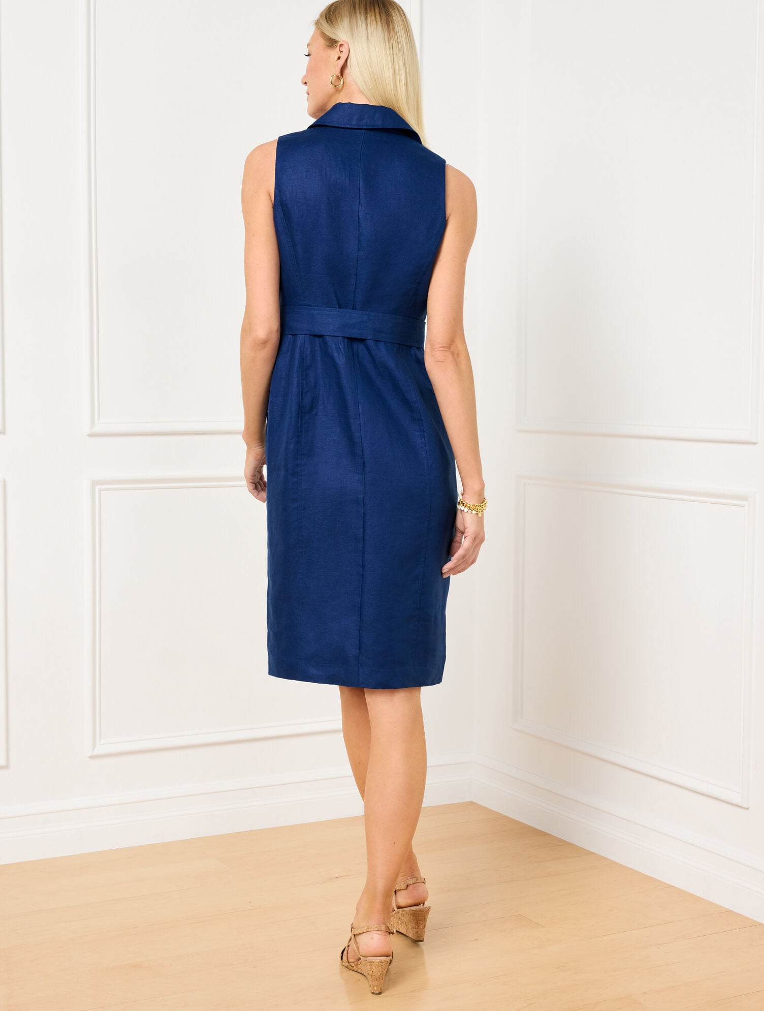 LUXE IRISH LINEN DRESS | Talbots sale