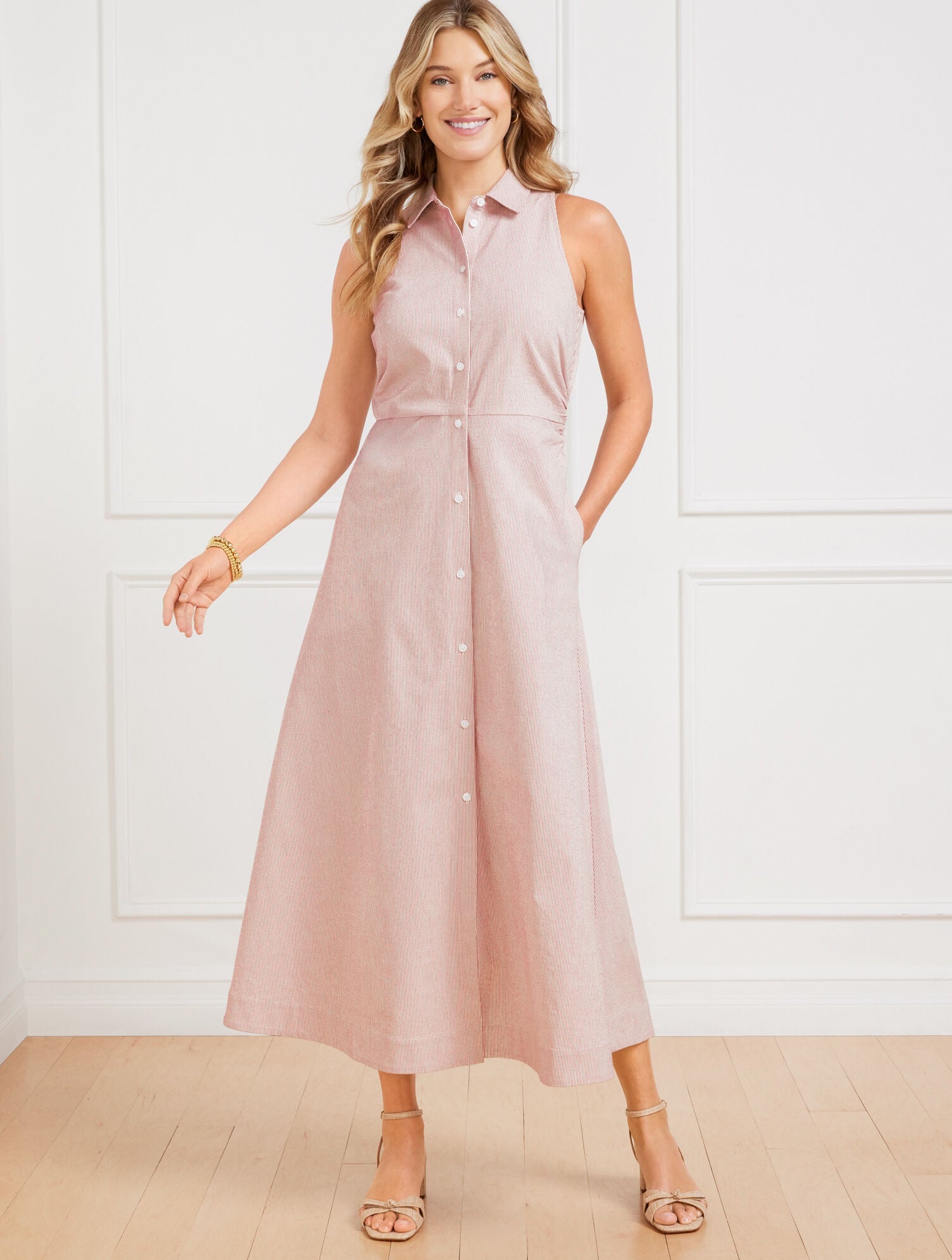 SEERSUCKER SHIRTDRESS | Talbots outlet