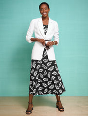 POLISHED CREPE BLAZER | Talbots US