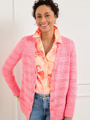 V-NECK GIRLFRIEND CARDIGAN - MARL | Talbots near me