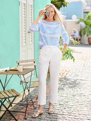 ROLL NECK SWEATER - SOLEIL STRIPE | Talbots sale