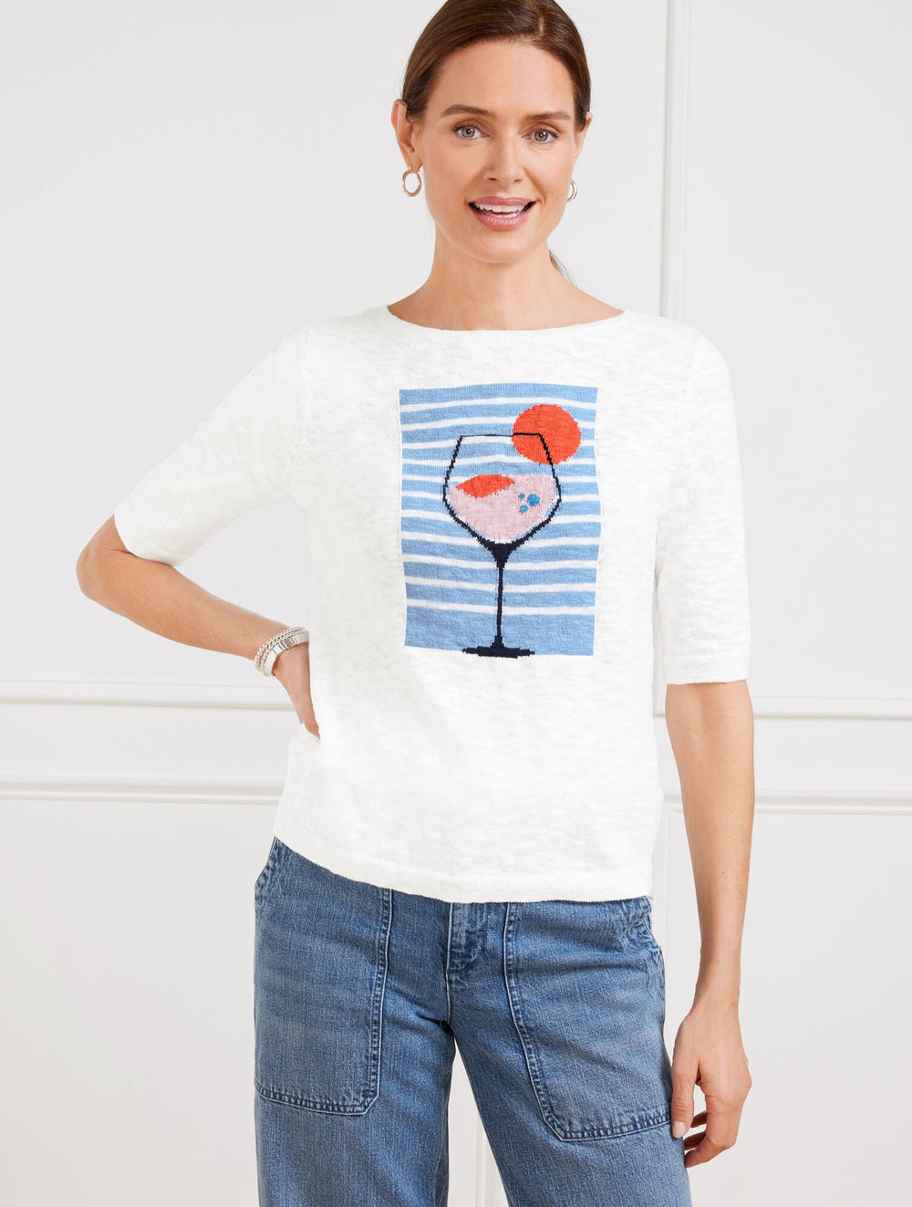 BOATNECK PULLOVER - COCKTAIL | Talbots for sale
