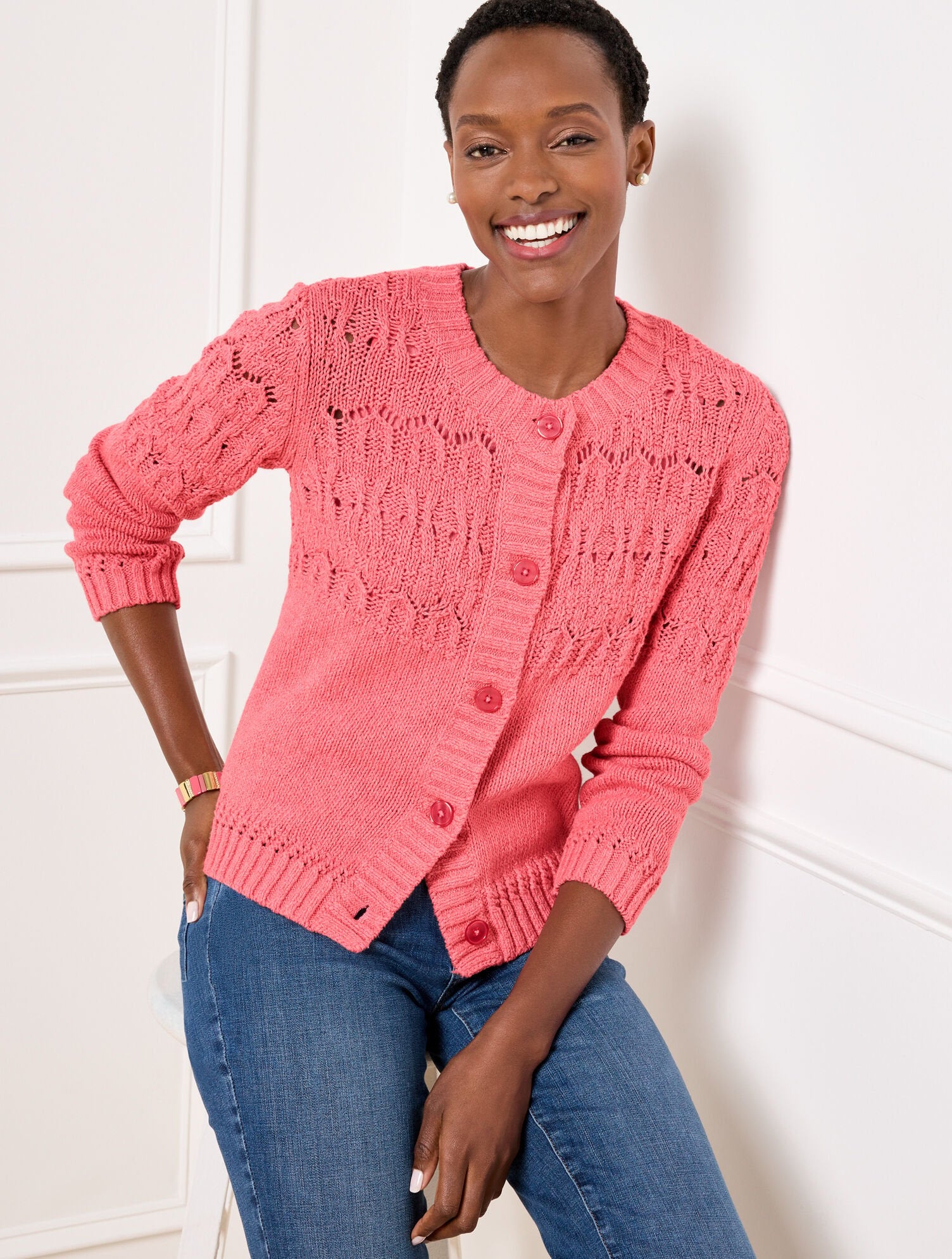 PINK ROSETTE HEATHER,XS,Misses