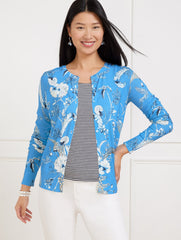 CHARMING CARDIGAN - LEAFY GARDEN | Talbots near me