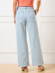 RELAXED TROUSER JEANS - FIA WASH | Talbots near me