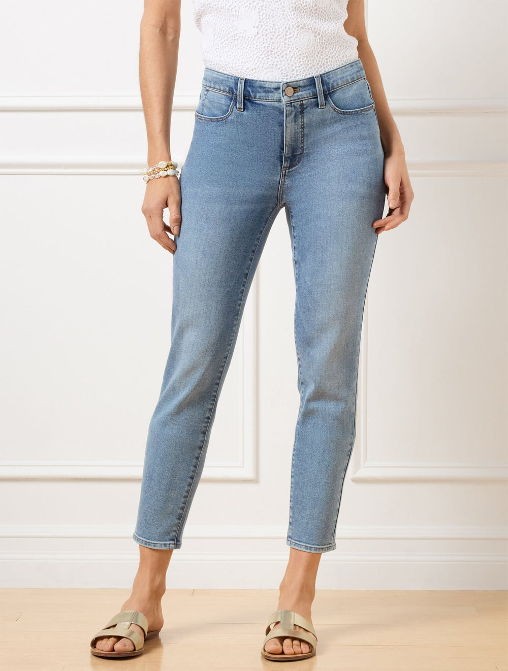 JEGGING CROPS - CIARA WASH | Talbots US