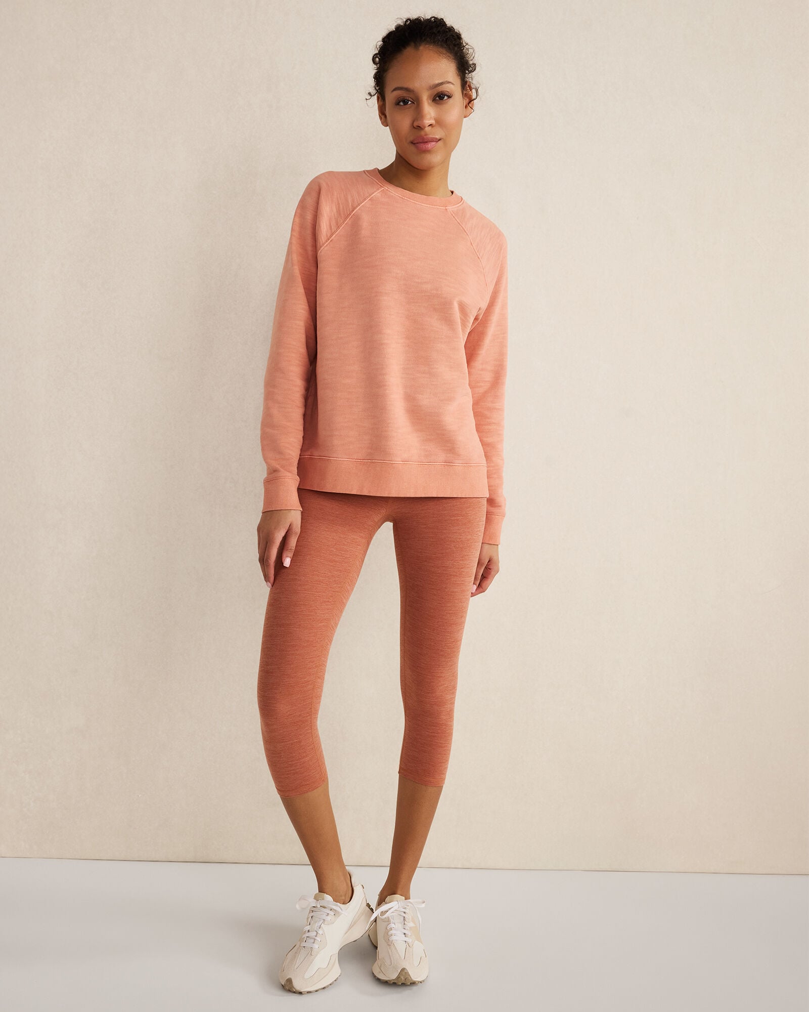 BALANCE HEATHER CAPRI LEGGINGS | Talbots outlet