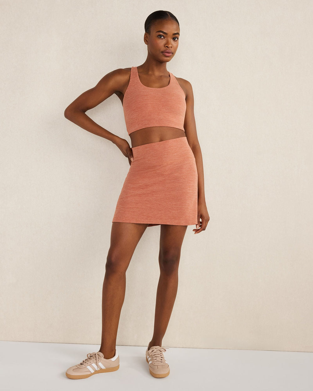 BALANCE HEATHER ACTIVE SKORT | Talbots US