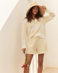 ORGANIC COTTON GAUZE SHORTS | Talbots online