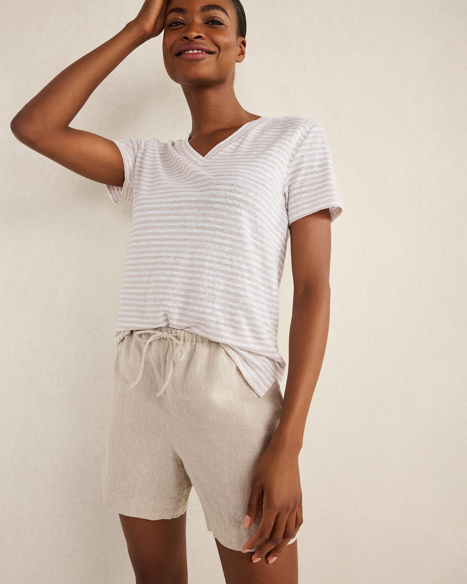 LINEN SHORTS | Talbots discount