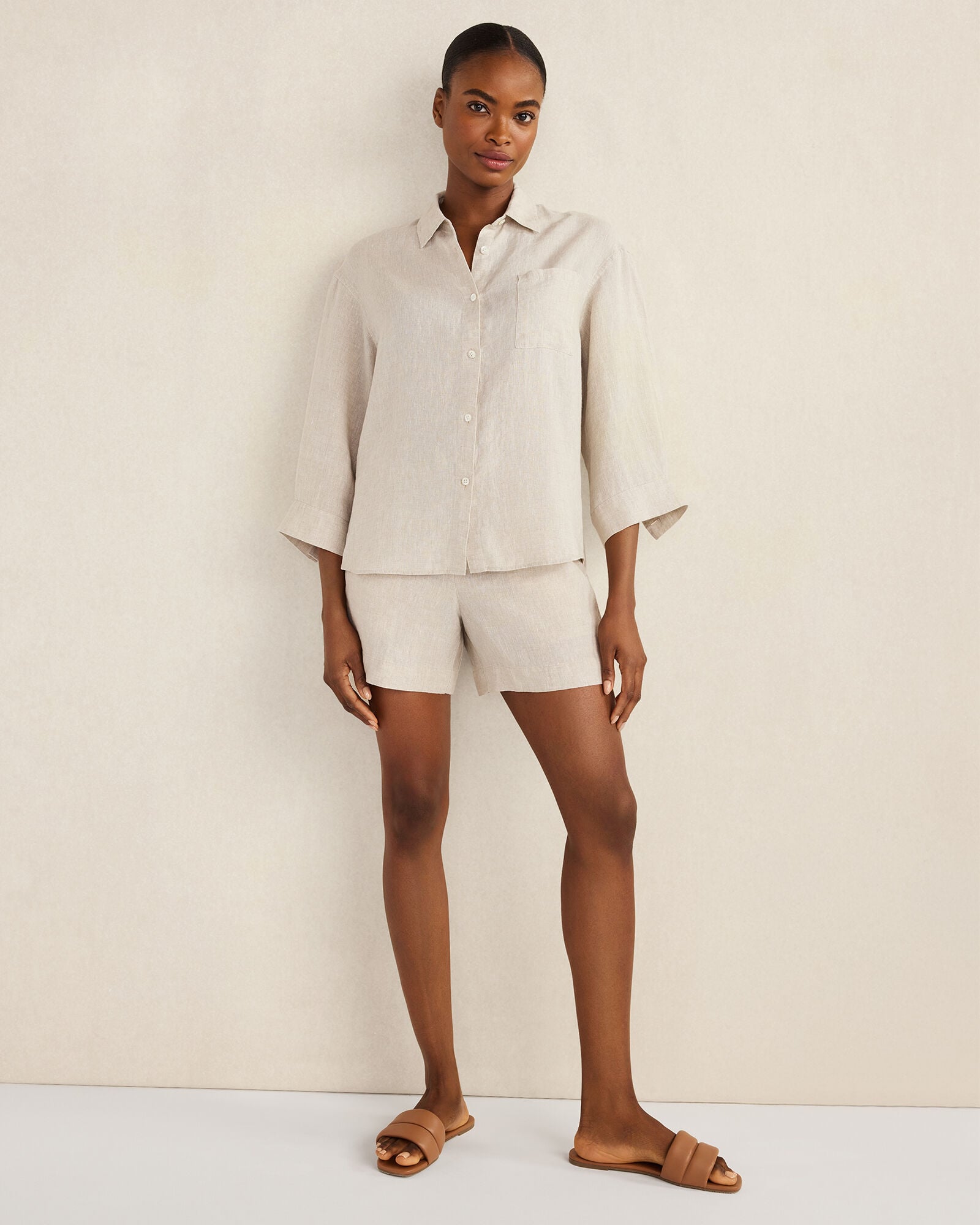 LINEN SHORTS | Talbots discount