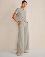 ORGANIC COTTON RIB KNIT SHORT SLEEVE TEE | Talbots near me