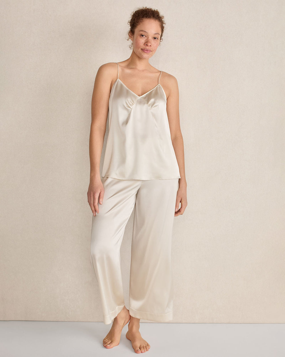 WASHABLE SILK PLEATED CAMI | Talbots discount
