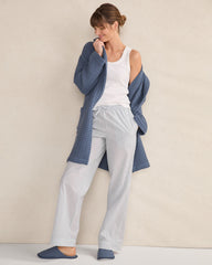 ORGANIC COTTON WAFFLE HOODED ROBE | Talbots near me