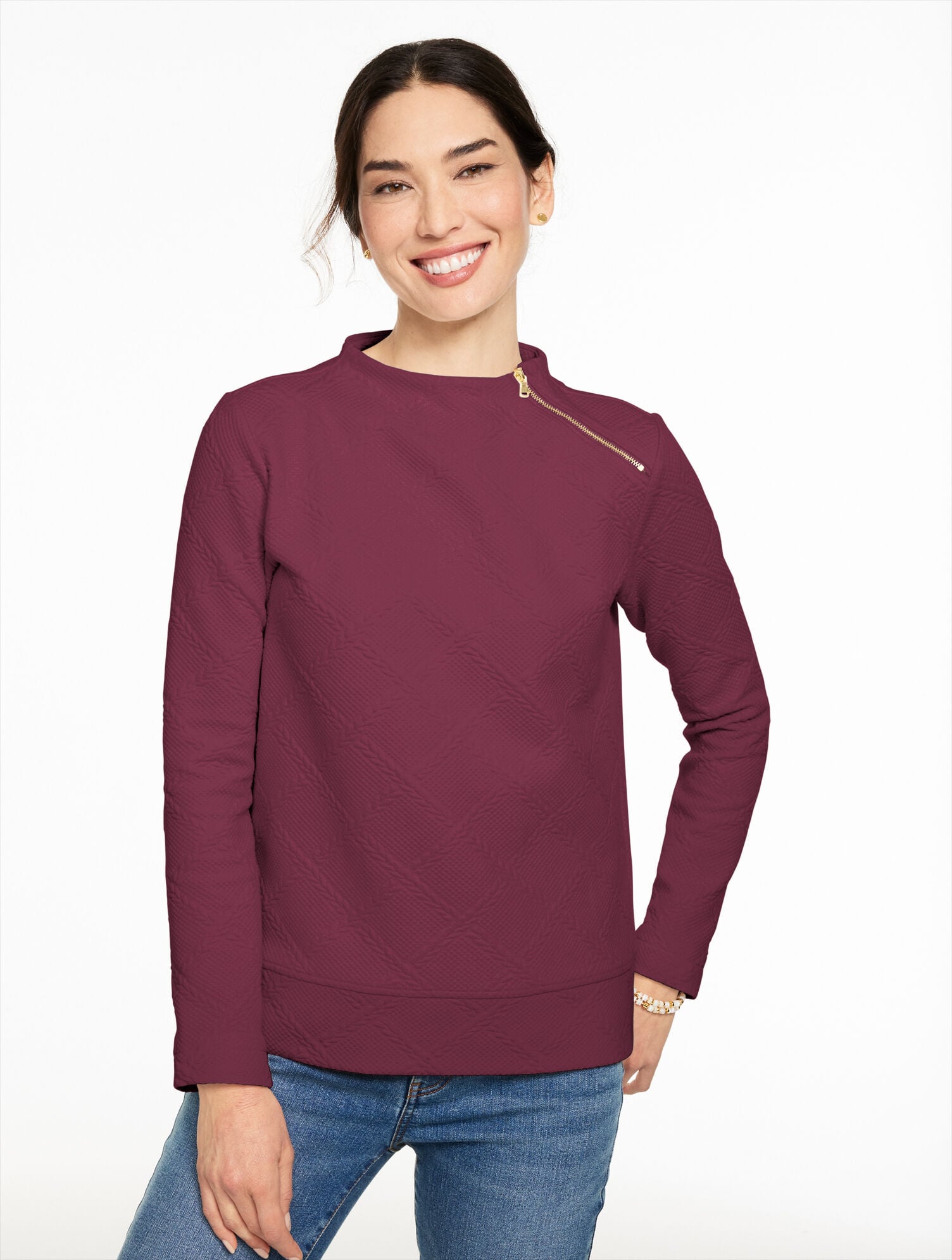 RICH BURGUNDY,XS,Misses