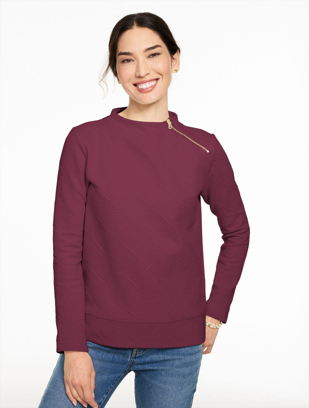 RICH BURGUNDY,XS,Misses