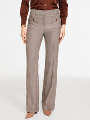 BOOT LEG PANTS - CHARMING PLAID | Talbots sale