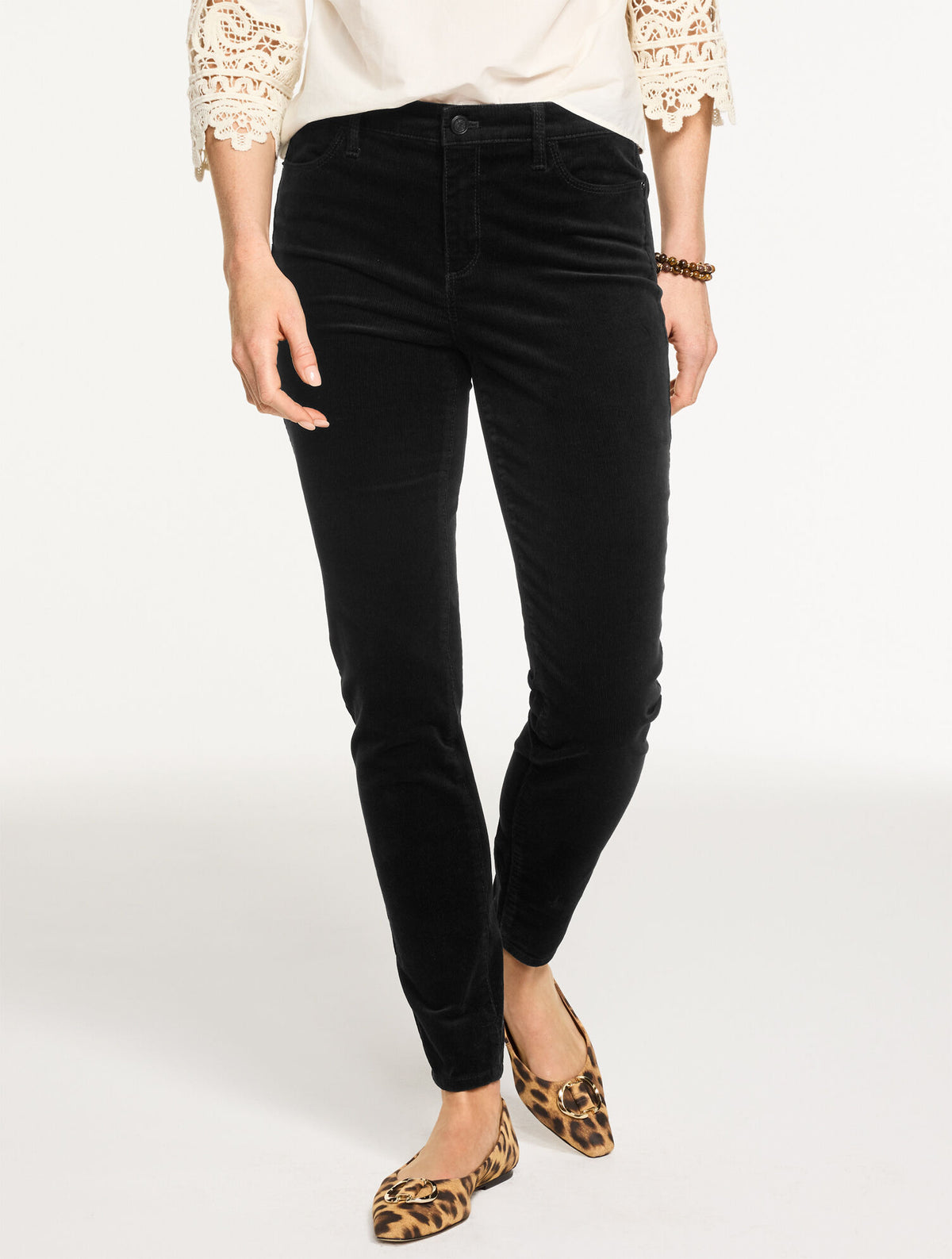 STRETCH CORDUROY LEGGINGS | Talbots discount