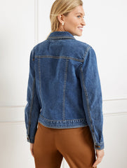 STUDIO CHORE JACKET - BROOKLYN WASH | Talbots discount