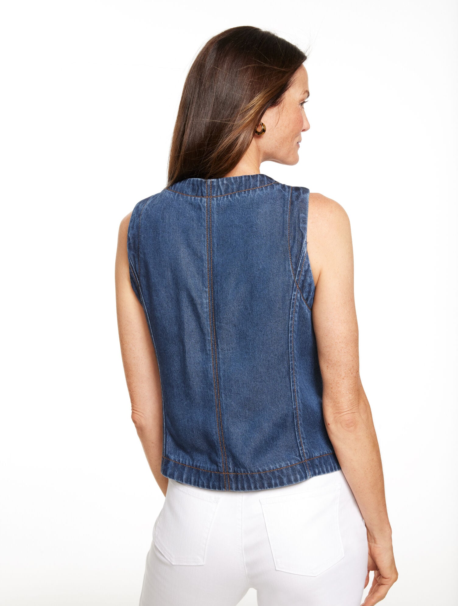 DENIM VEST | Talbots online