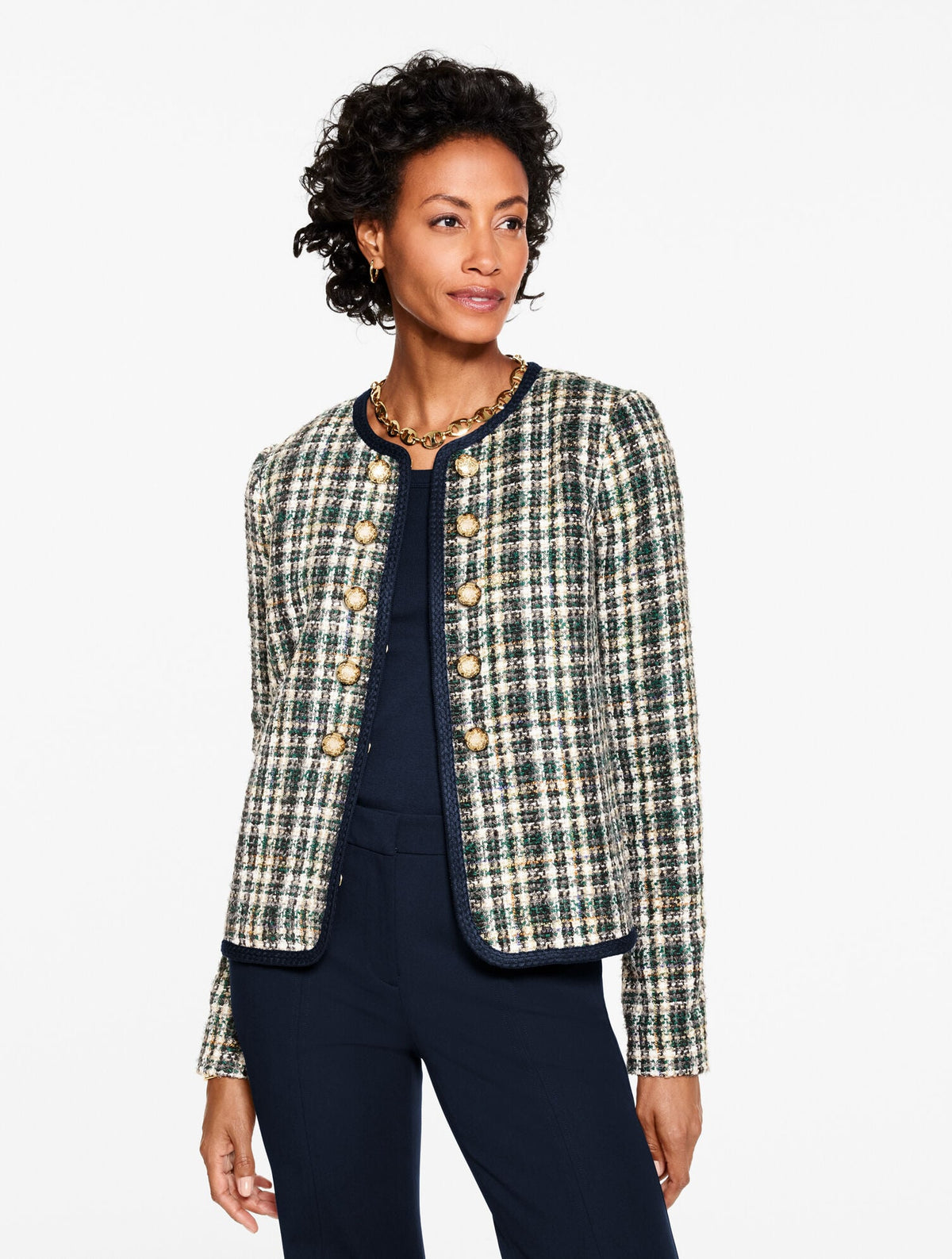 KENSINGTON TWEED JACKET | Talbots near me