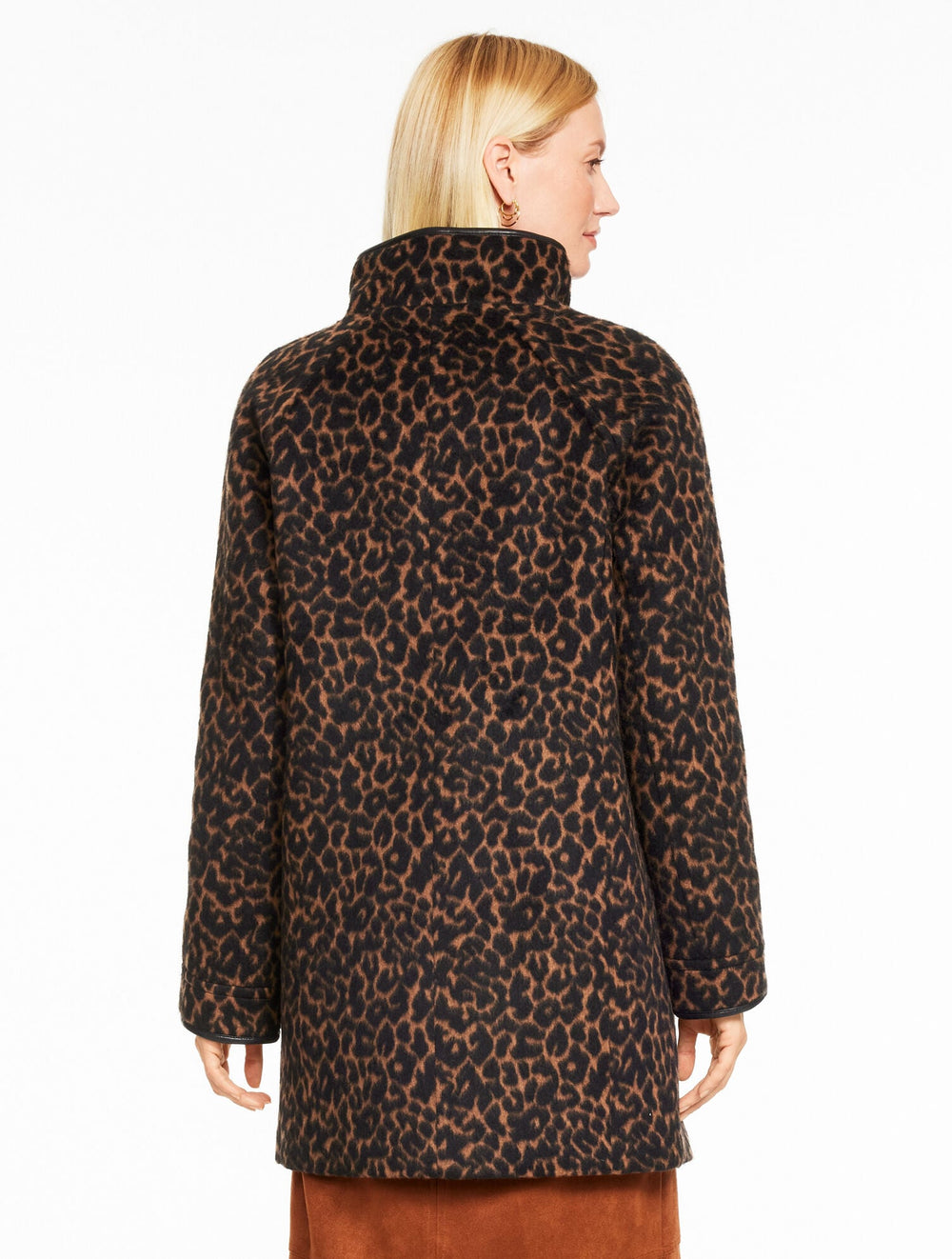 TONAL ANIMAL JACQUARD JACKET | Talbots on sale
