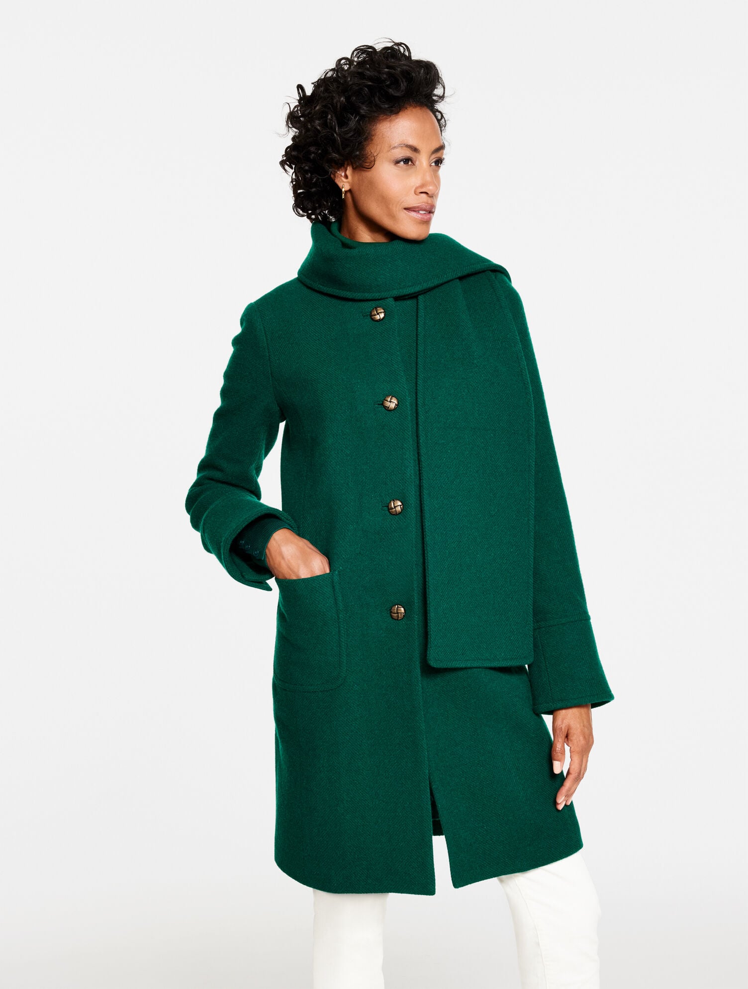SCARF COAT | Talbots outlet