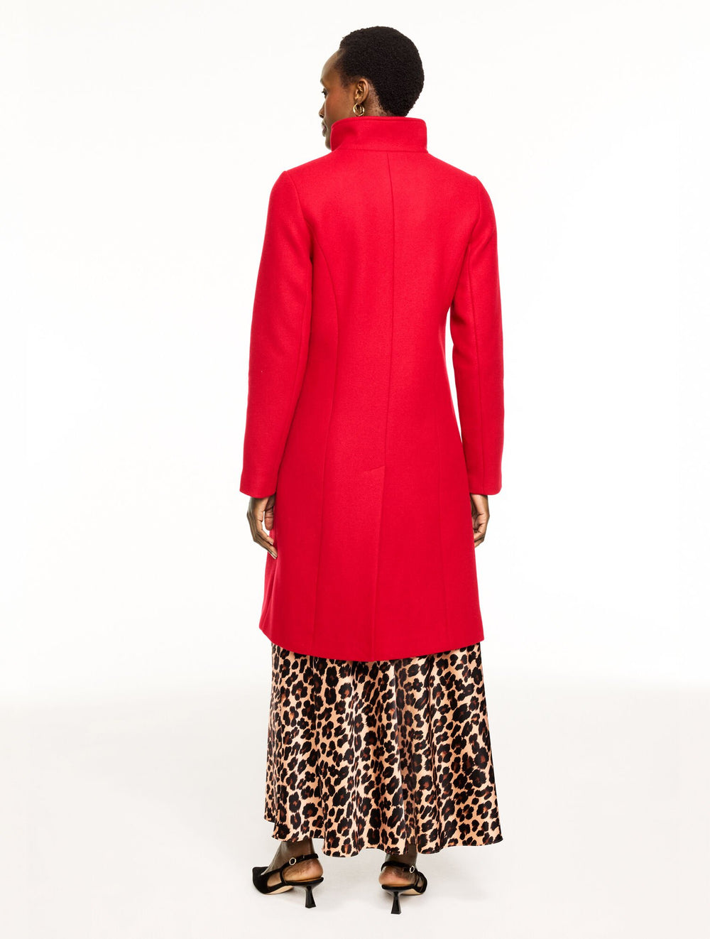 ITALIAN MELTON DOUBLE BREASTED COAT | Talbots sale