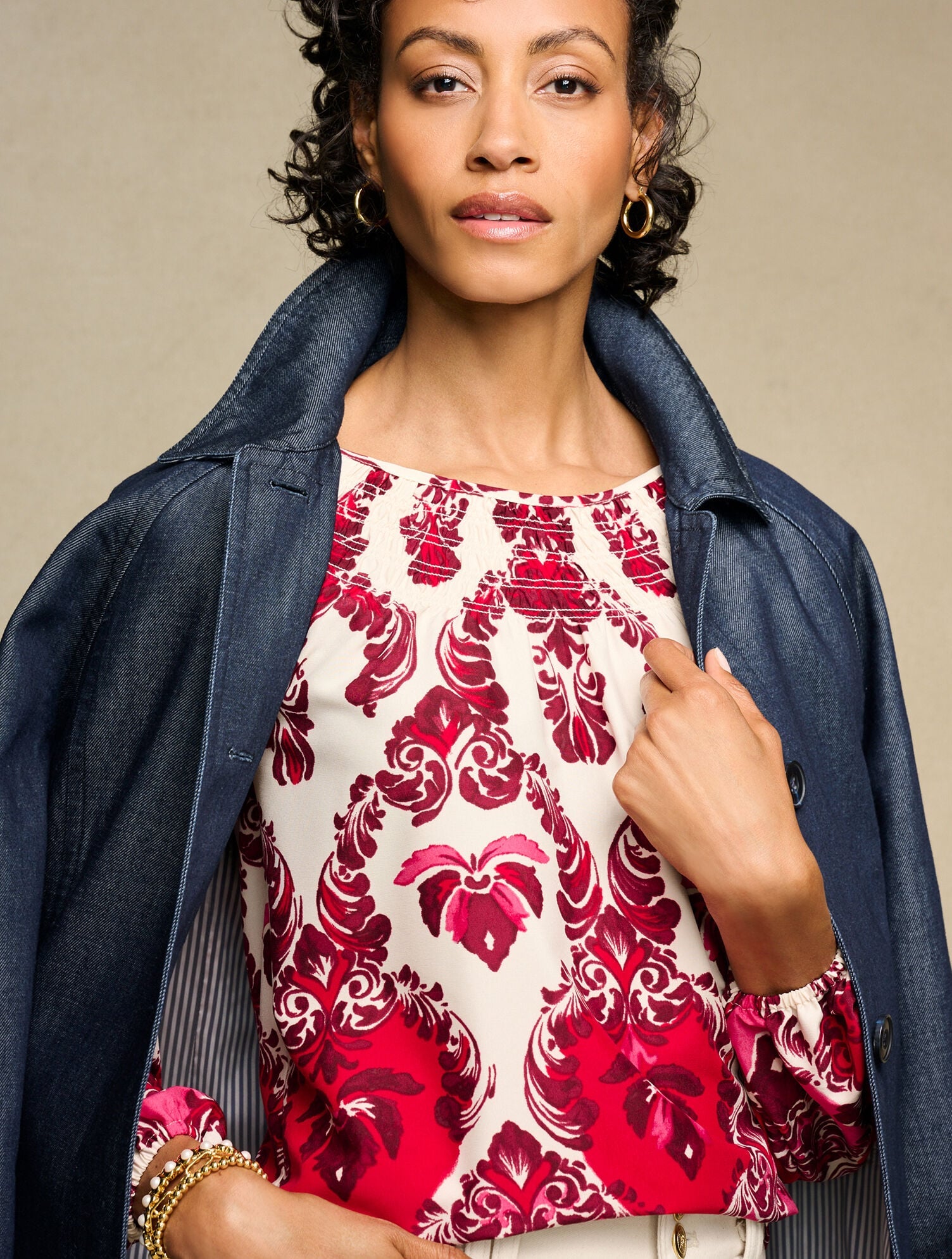 DENIM MAC COAT | Talbots outlet