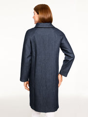 DENIM MAC COAT | Talbots outlet
