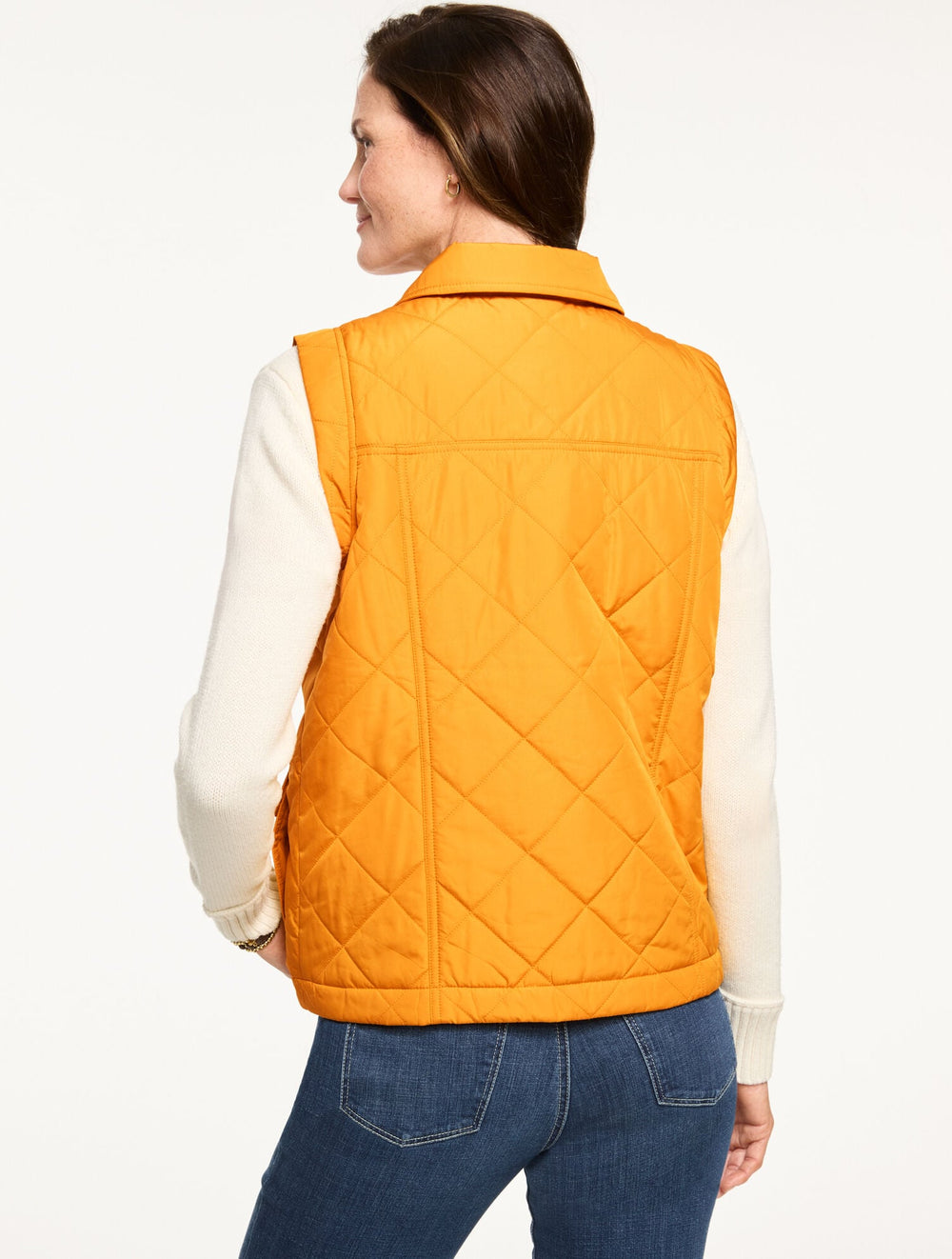 QUILTED BARN VEST | Talbots online