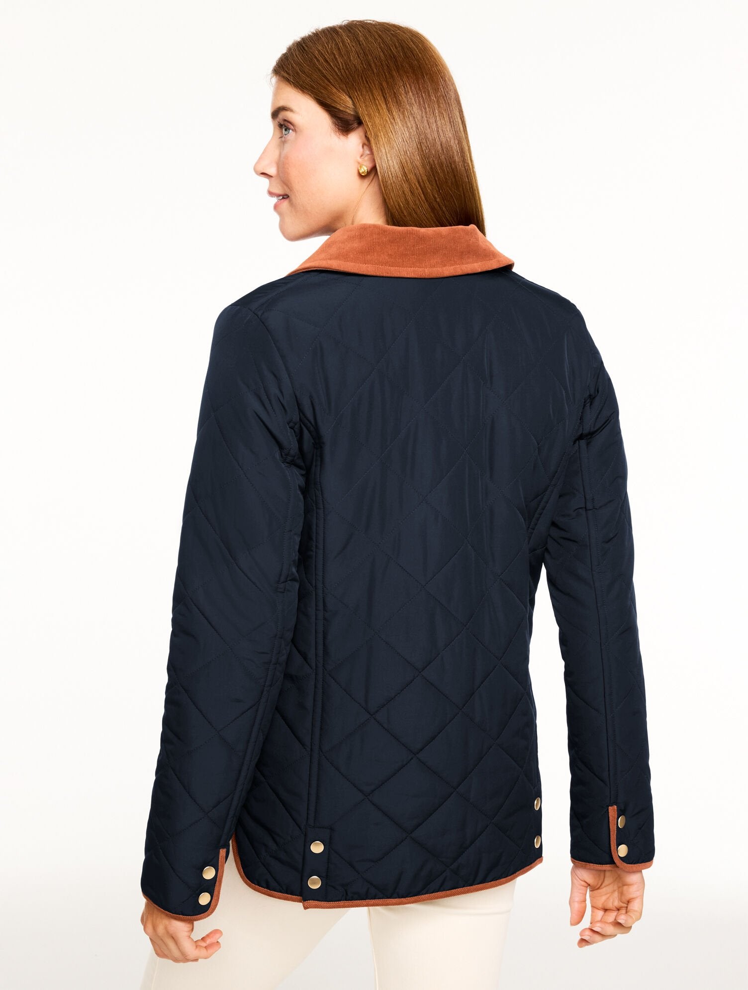 QUILTED BARN JACKET | Talbots for sale