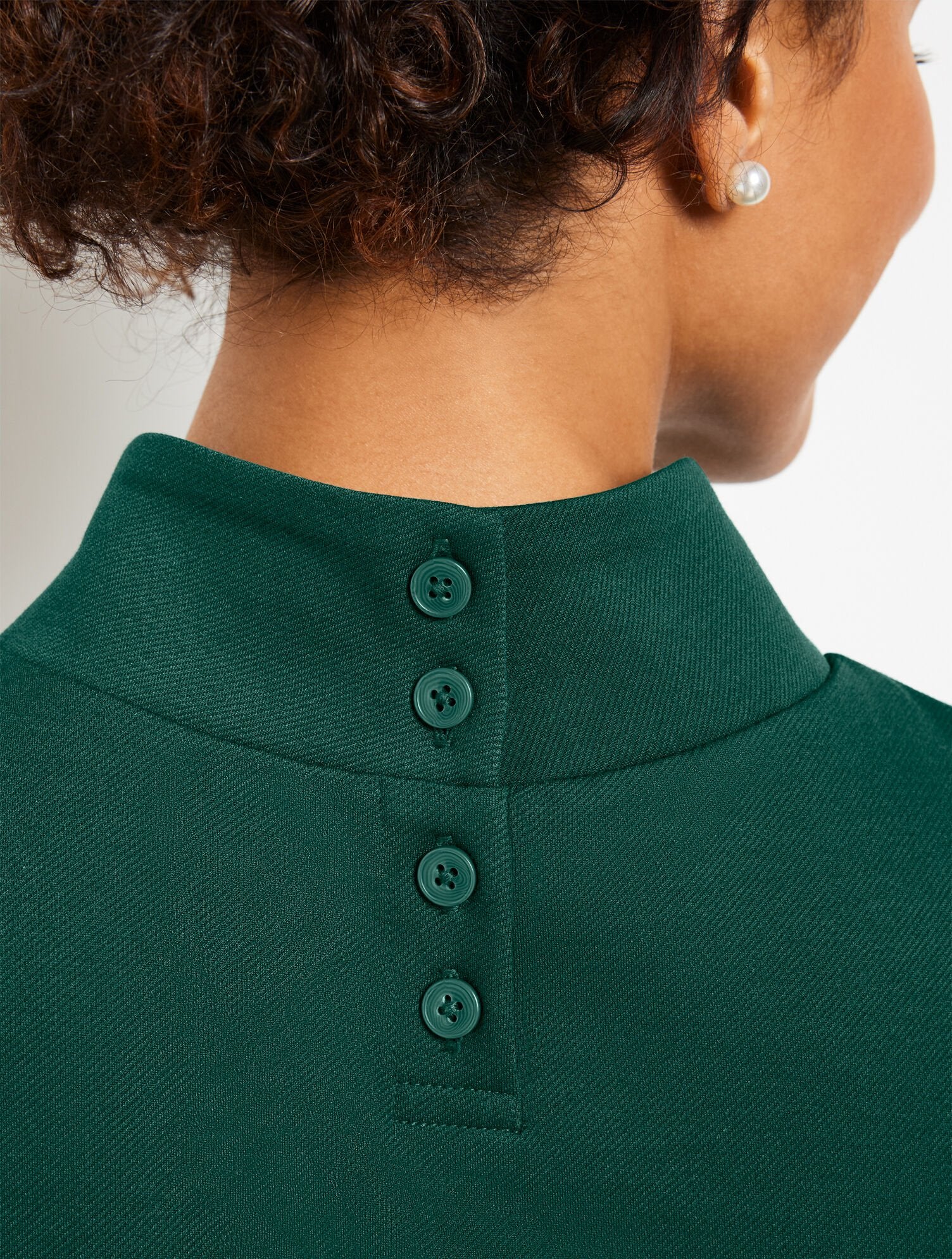 PASSPORT PONTE MOCKNECK SHELL | Talbots US