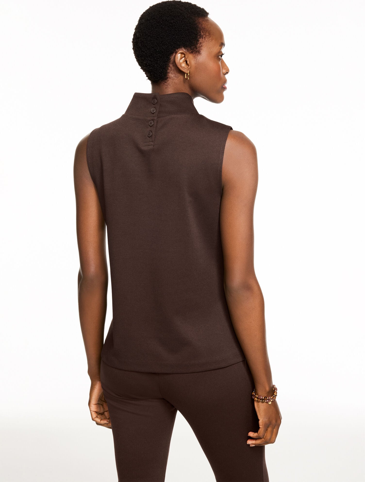 PASSPORT PONTE MOCKNECK SHELL | Talbots US