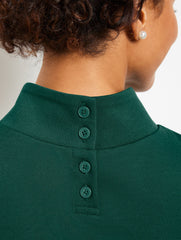 PASSPORT PONTE MOCKNECK SHELL | Talbots US