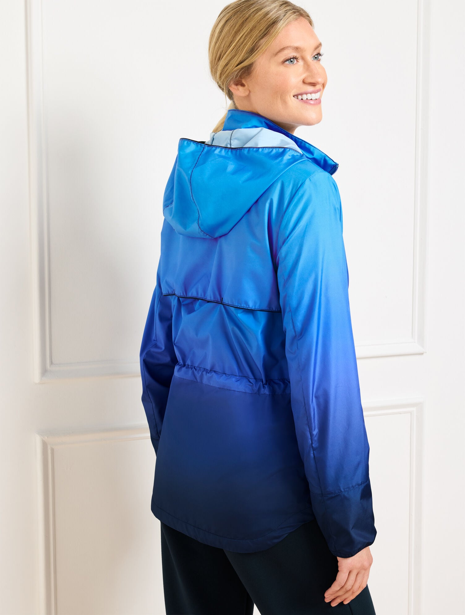 OMBRÉ WINDBREAKER | Talbots for sale