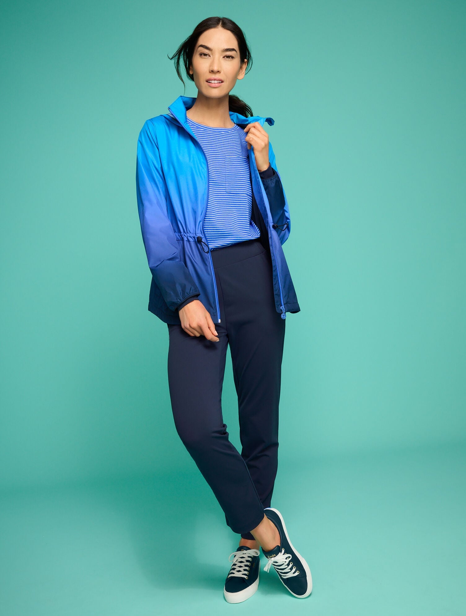 OMBRÉ WINDBREAKER | Talbots for sale