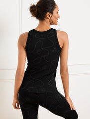OUT & ABOUT SHELF BRA TANK - LINEAR FLORAL | Talbots near me