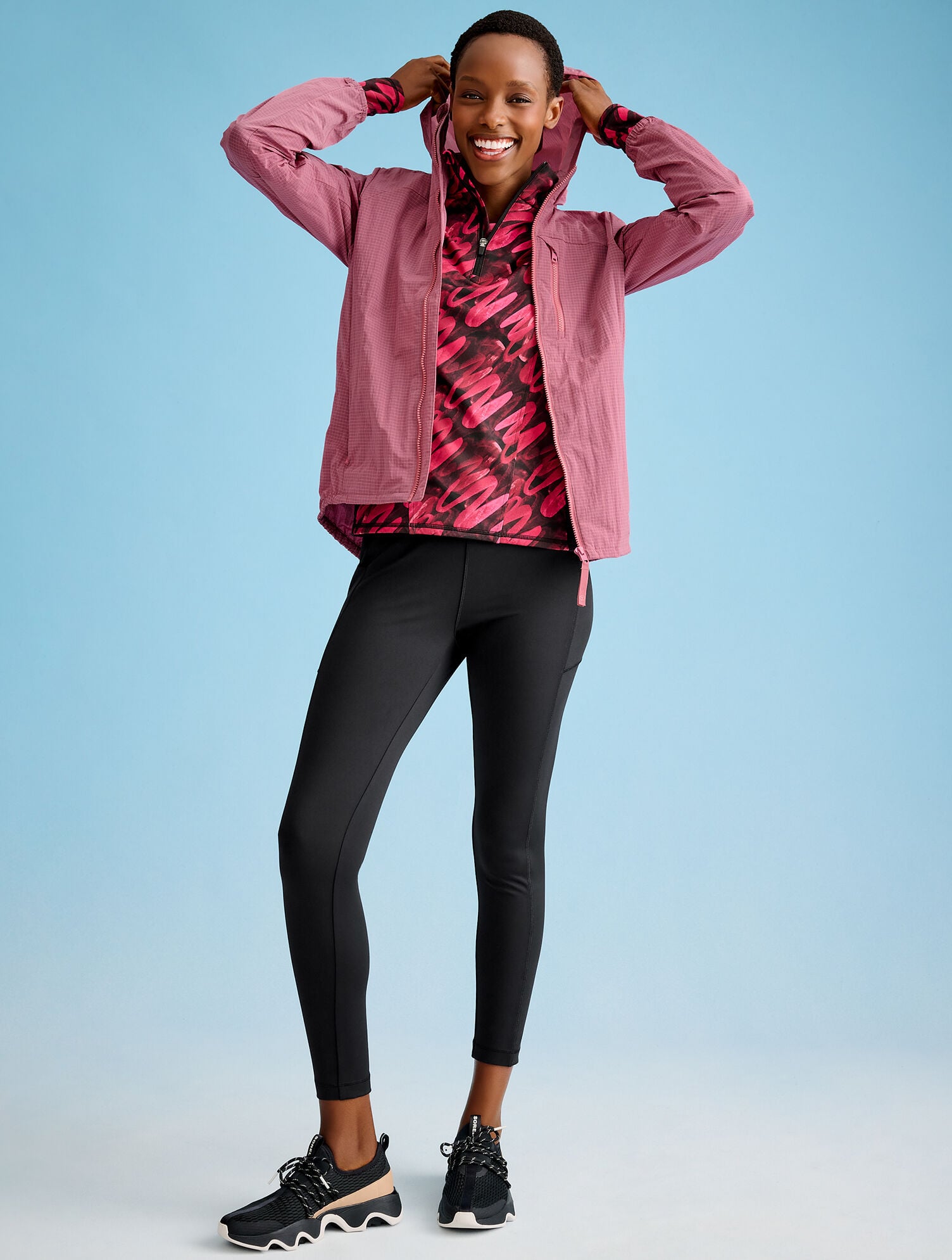 RIPSTOP HOODED JACKET | Talbots for sale