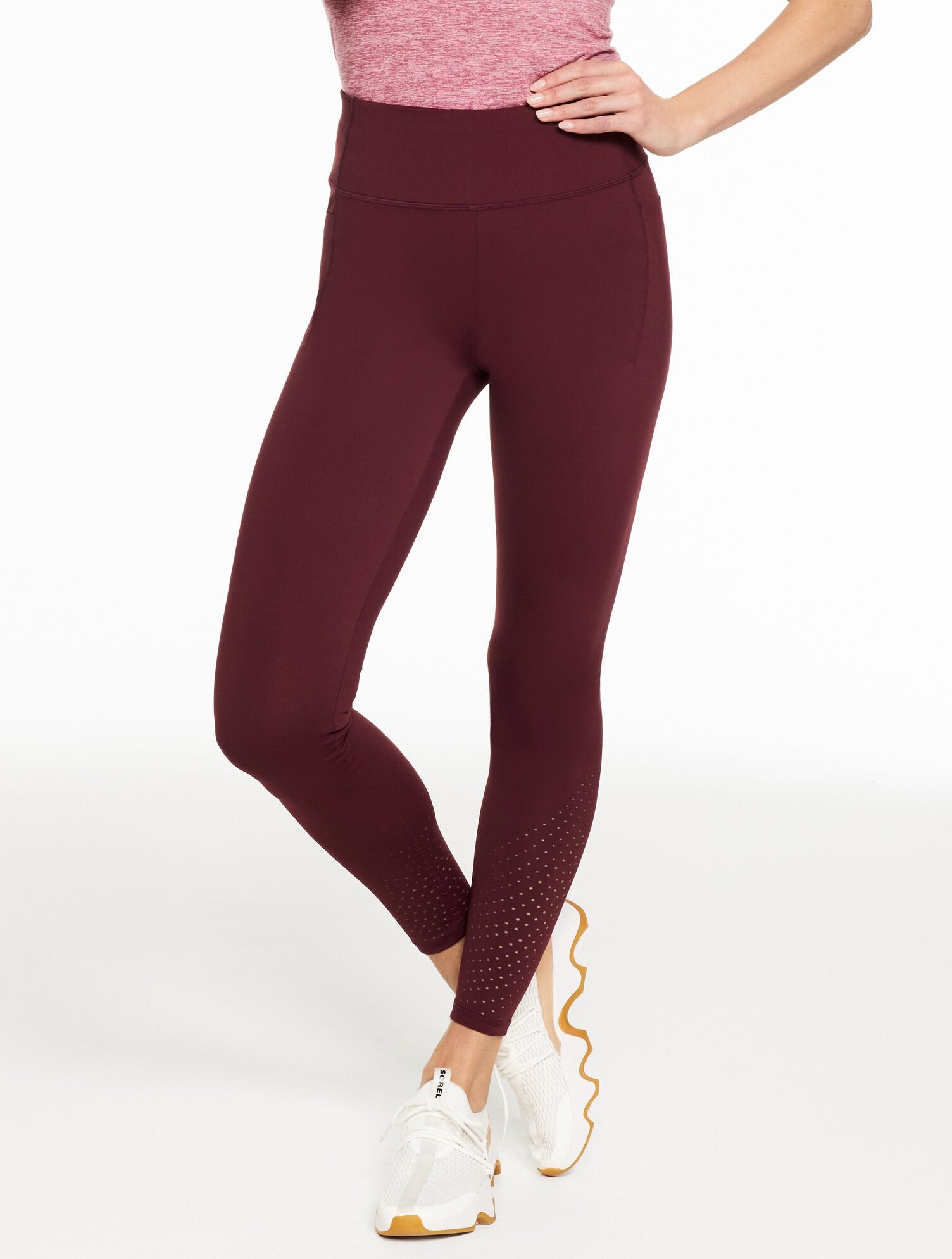 OUT & ABOUT LEGGINGS - LASER CUT | Talbots discount