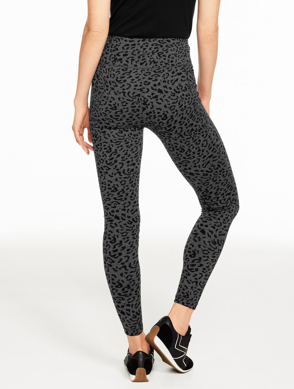 STUDIO STRETCH LEGGINGS - TONAL CHEETAH | Talbots online