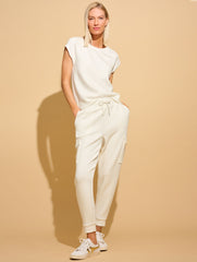 AIRKNIT STRETCH BOXY HIGH-LOW TEE | Talbots on sale