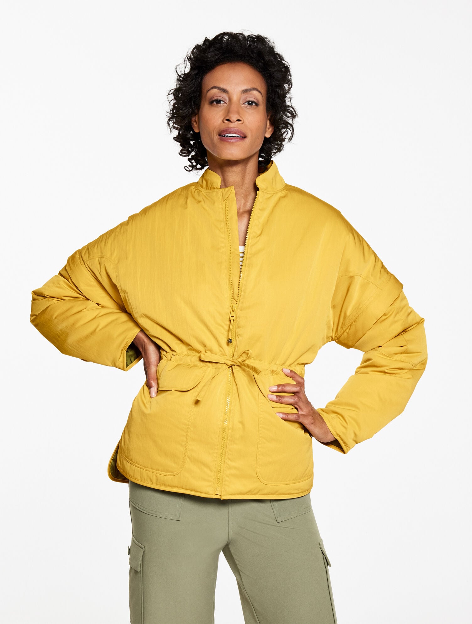 ZIP-OFF SLEEVE WOVEN JACKET | Talbots discount