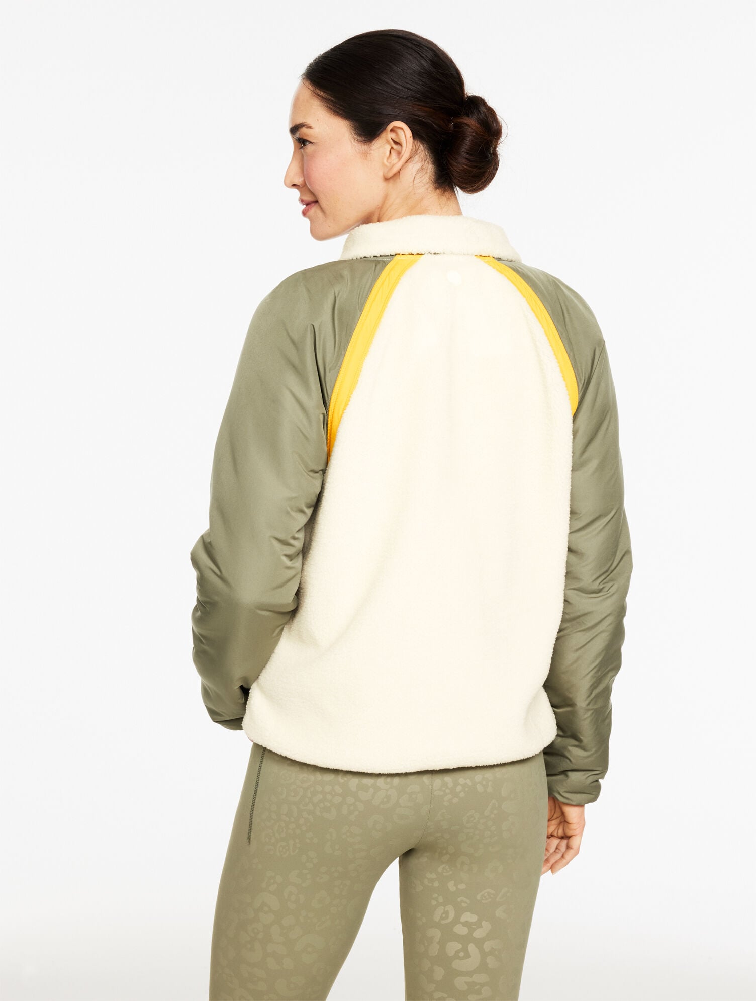 COLORBLOCK SHERPA JACKET | Talbots online