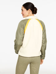 COLORBLOCK SHERPA JACKET | Talbots online